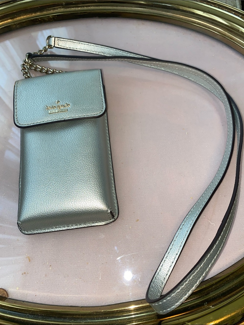 Kate spade silver cross body